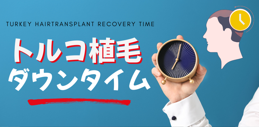 トルコ植毛ダウンタイム